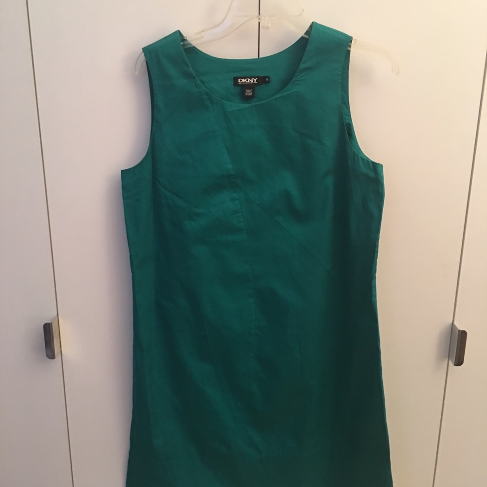 DKNY Green Straight Dress Size 8
